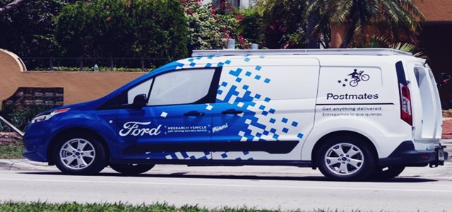 Automotive major Ford to test self-driving delivery van in Miami